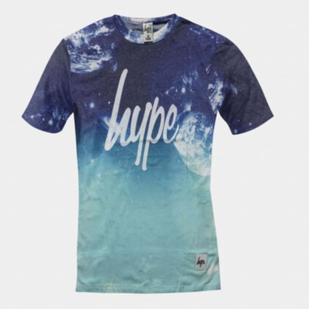 Hype Boys Moon Print T-Shirt